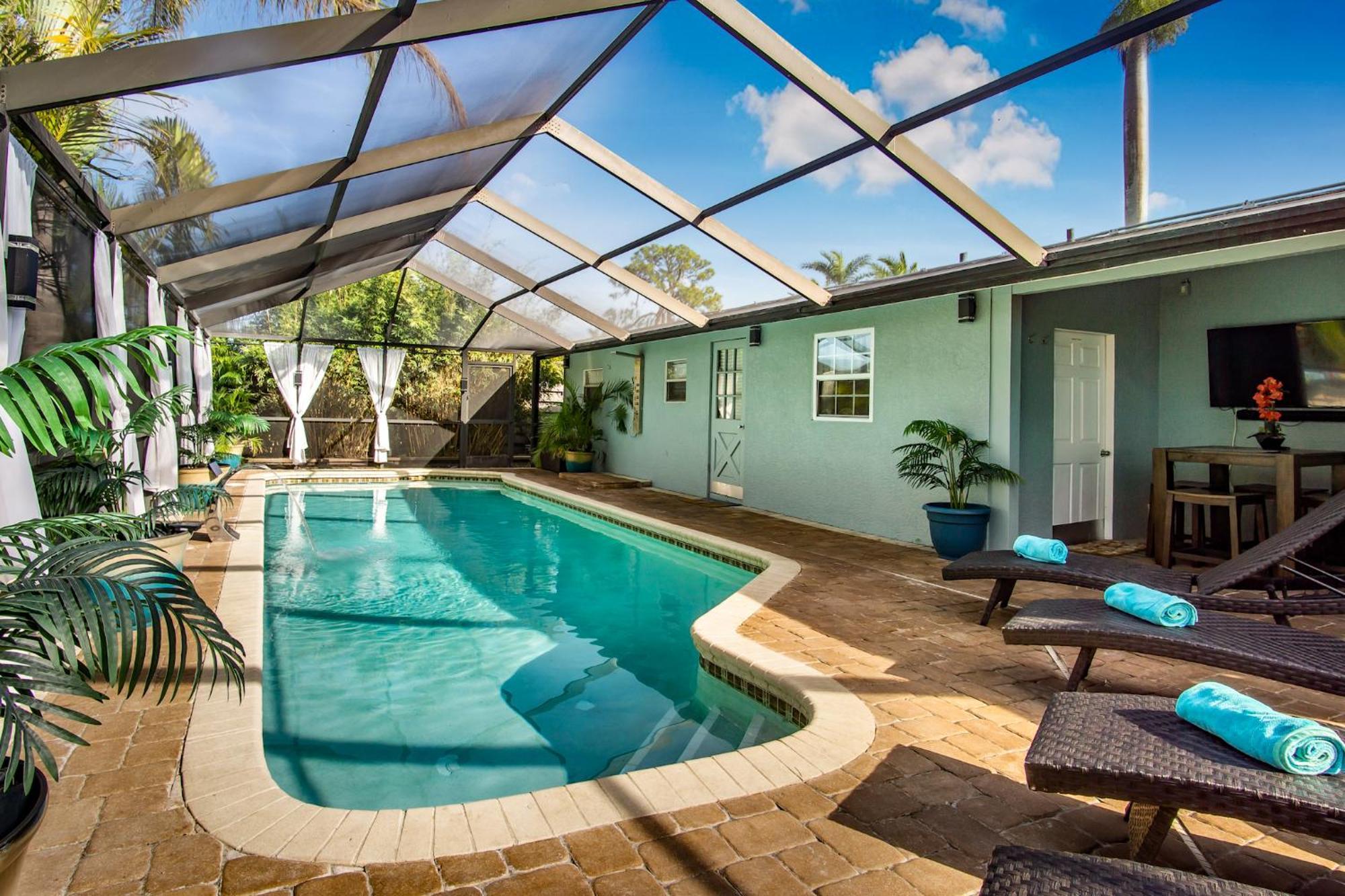 Luxury Zen Den With Heated Pool Just Off Siesta Key Apartment Sarasota Bagian luar foto