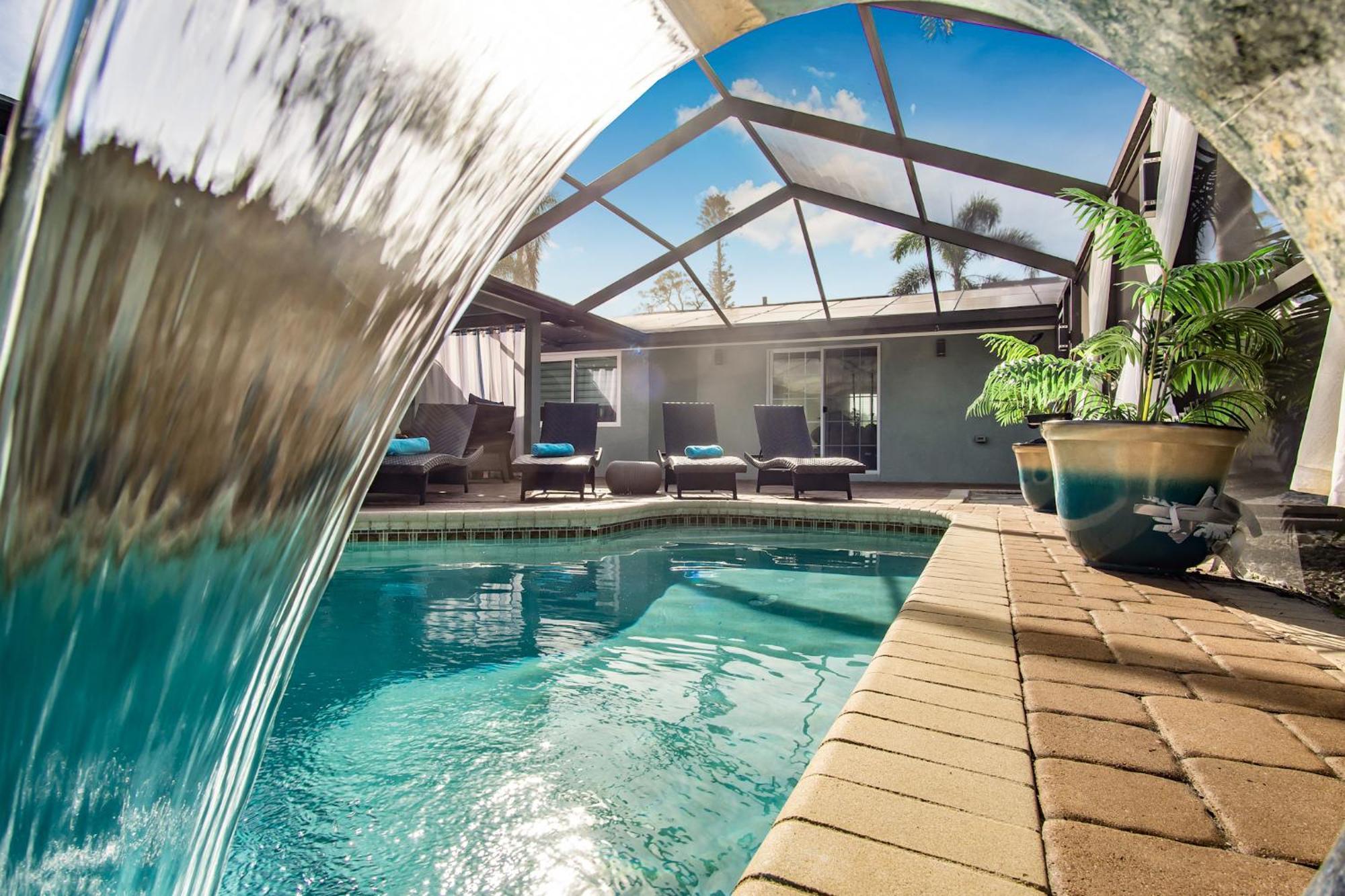 Luxury Zen Den With Heated Pool Just Off Siesta Key Apartment Sarasota Bagian luar foto